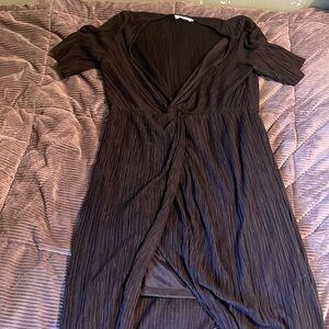 All in Favor Womens Black dress. High-Low. Size M. Black.